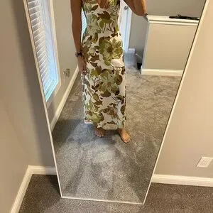 Women's Dresses Egypt Cami Strap Maxi Dress Print Green S by Selfie Leslie Clearance